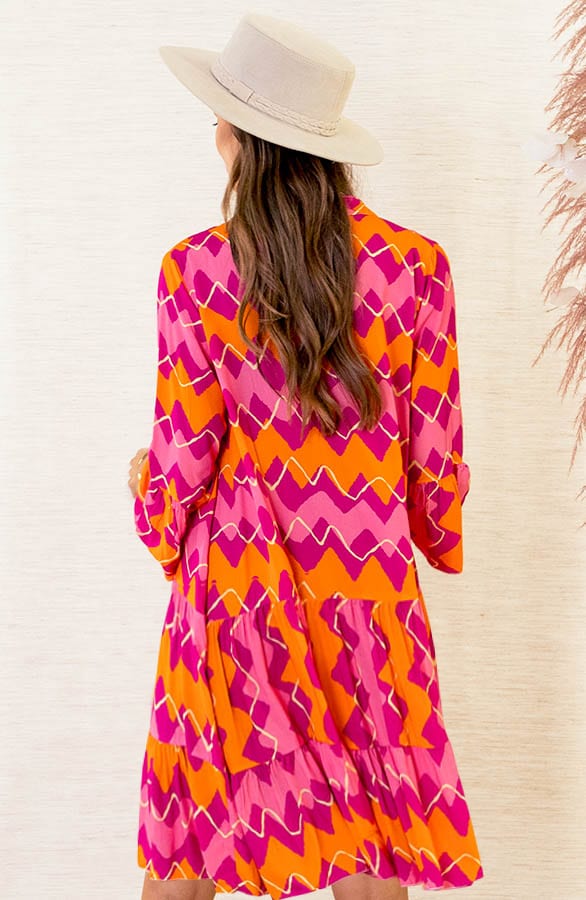 Print Tuniek Faya Pink – shoparchief — foto 5