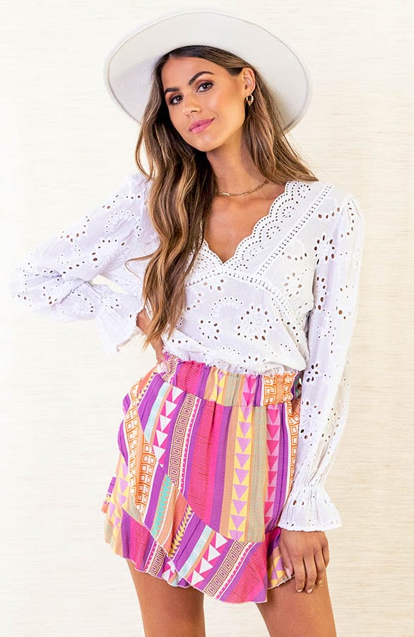 Print Skort Pippa Multicolor – shoparchief — foto 7