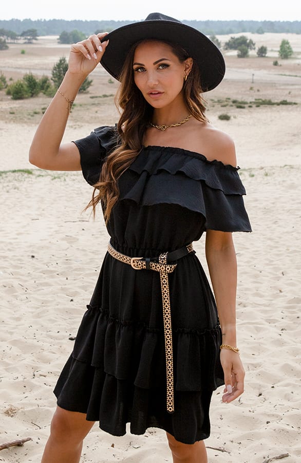Off shoulder Jurkjes
