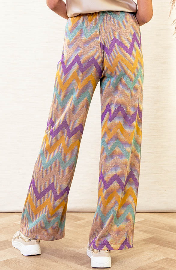 Wave Lurex Broek Lotte Beige – shoparchief — foto 4