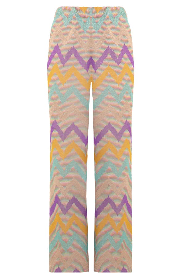 Wave Lurex Broek Lotte Beige – shoparchief