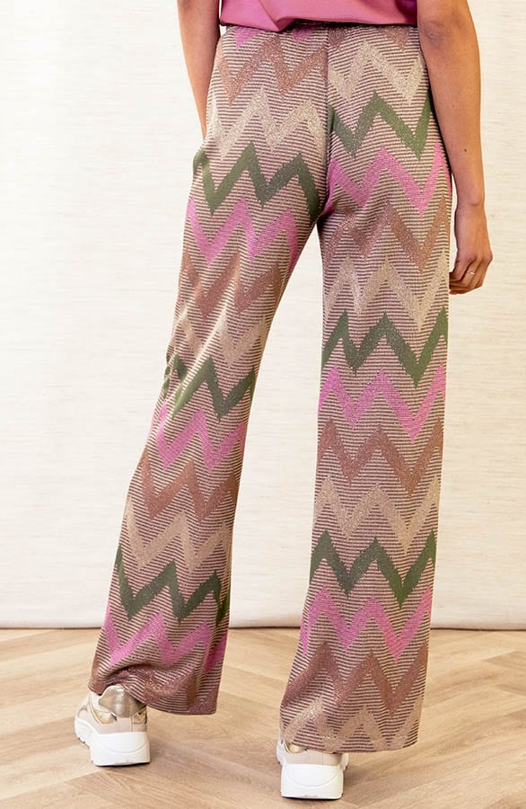 Wave Lurex Broek Lotte Camel – shoparchief — foto 4