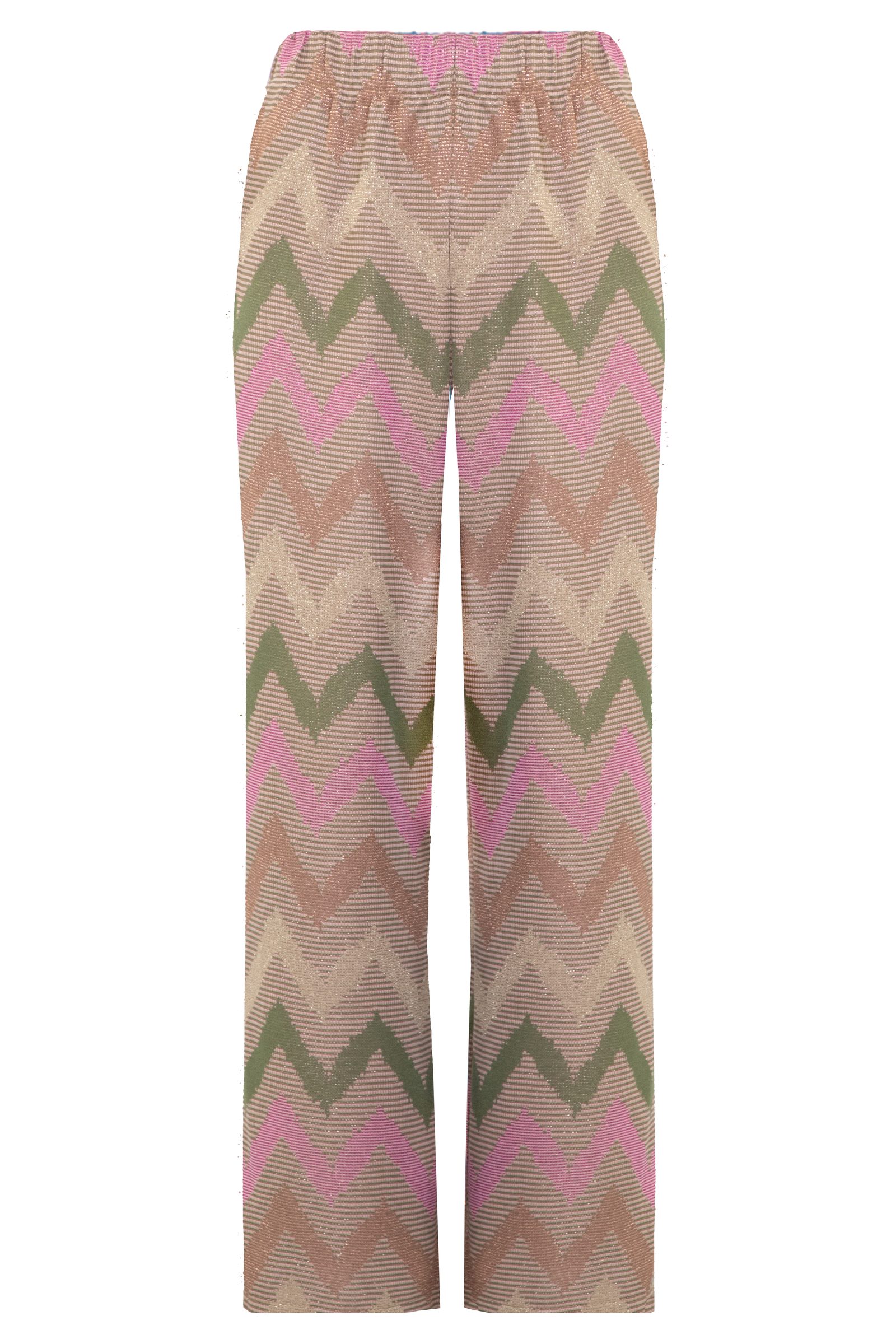 Wave Lurex Broek Lotte Camel – shoparchief