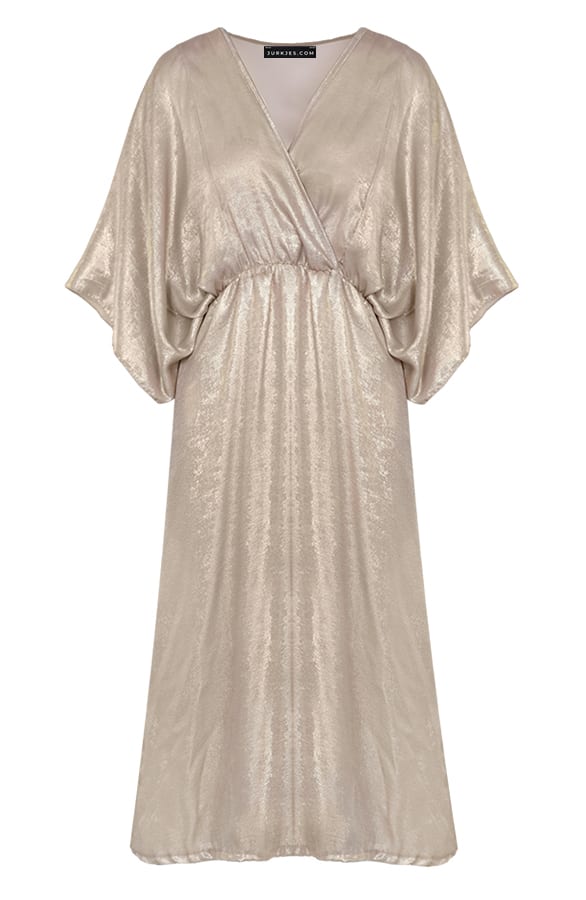 Metallic Dress Larissa Gold – shoparchief