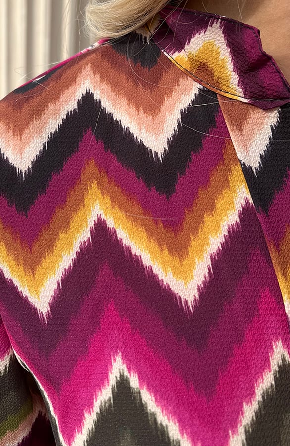 Aztec Blouse Avia Magenta – shoparchief — foto 5