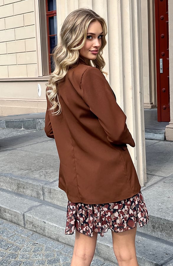 Blazer Gioia Choco – shoparchief — foto 4