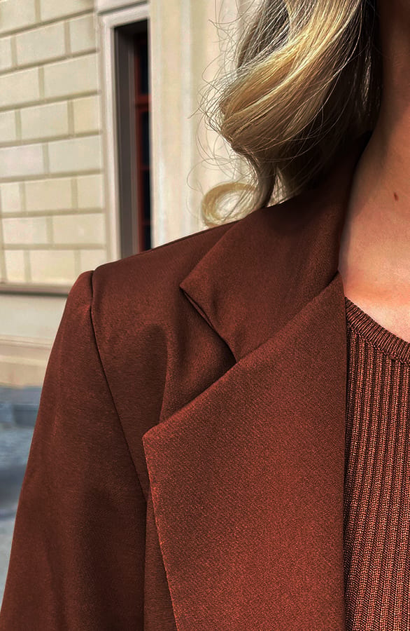 Blazer Gioia Choco – shoparchief — foto 5