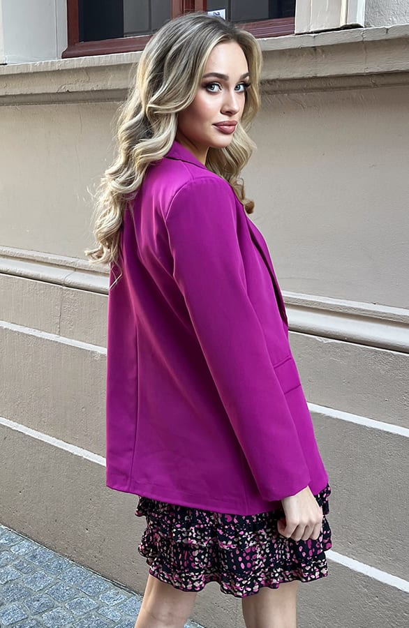 Blazer Gioia Magenta – shoparchief — foto 3