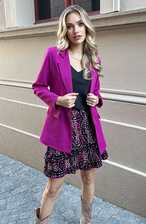 Blazer Gioia Magenta – shoparchief — foto 4