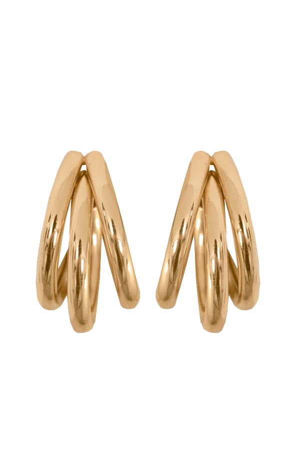 Carrie Creool Earrings Gold – shoparchief