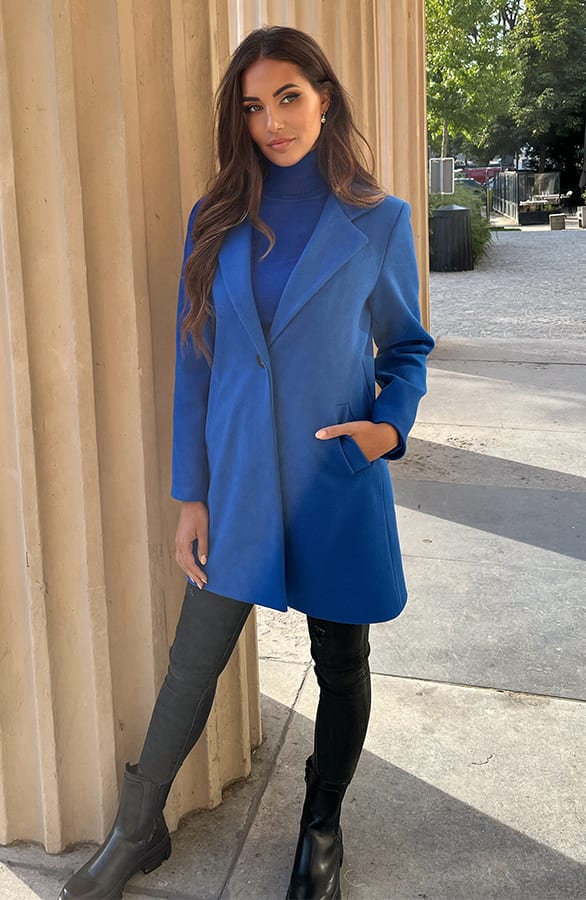 Classy Trenchcoat Luna Kobalt – shoparchief — foto 6