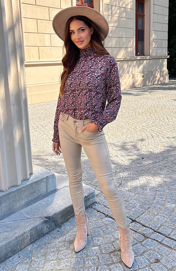 Col Bloemenprint Blouse Philley – shoparchief — foto 6