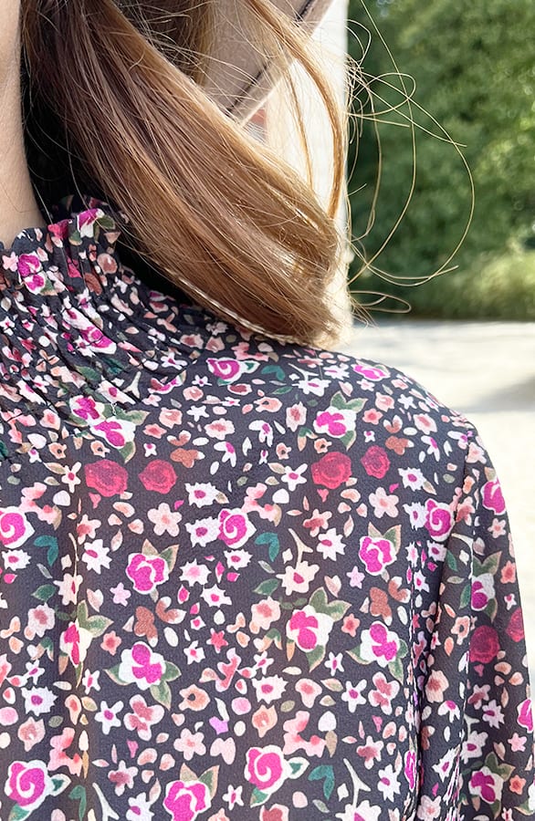 Col Bloemenprint Blouse Philley – shoparchief — foto 5