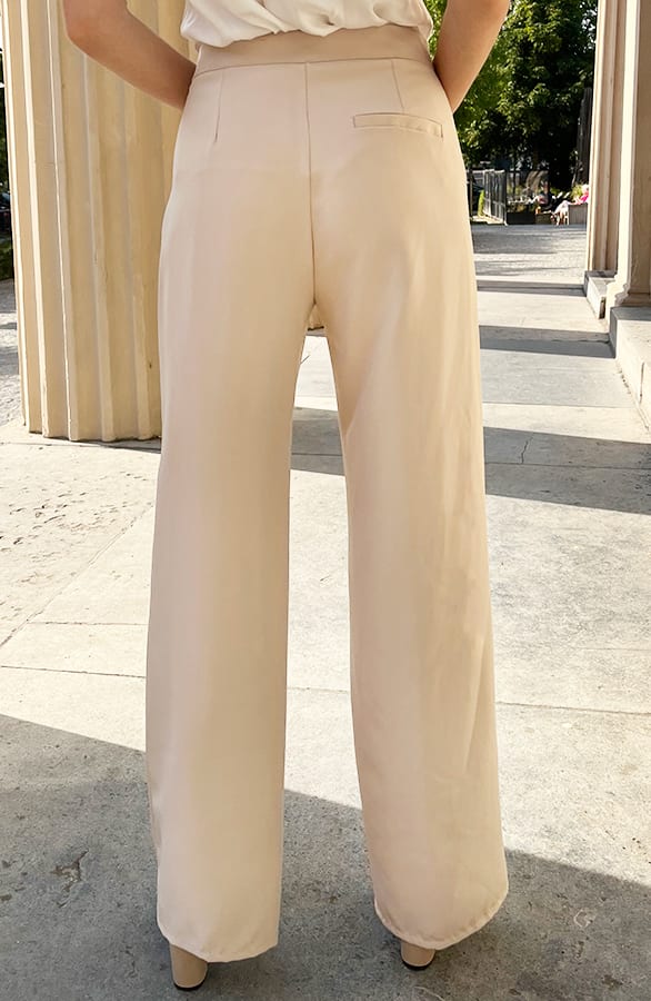 Dames Pantalon Jaci Beige – shoparchief — foto 3