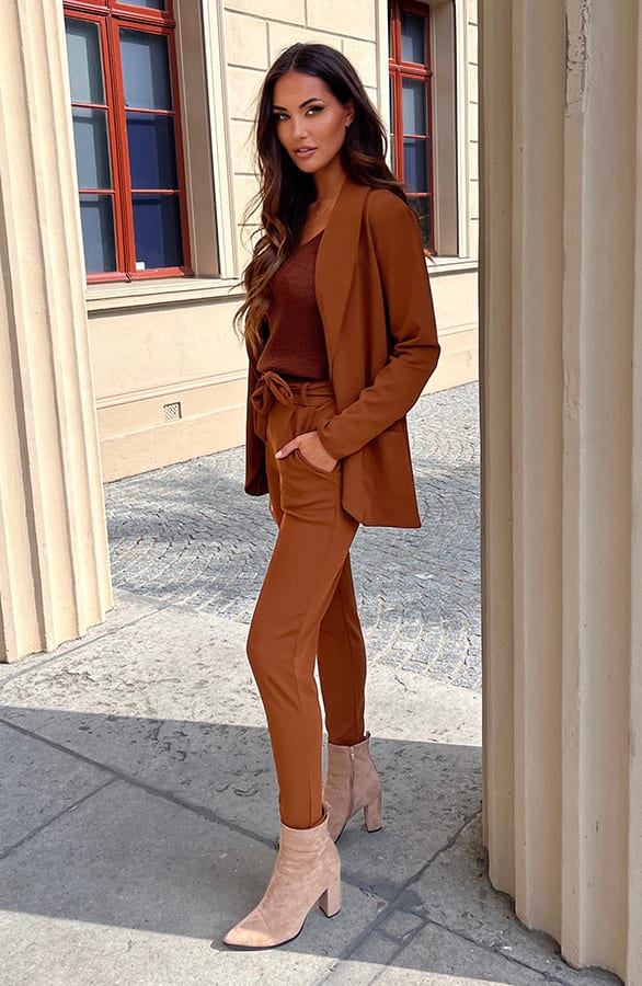 Strik Broek Claire Cognac – shoparchief — foto 5