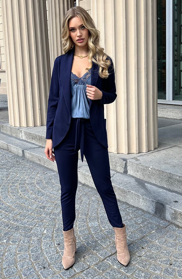 Strik Broek Claire Marine – shoparchief — foto 10