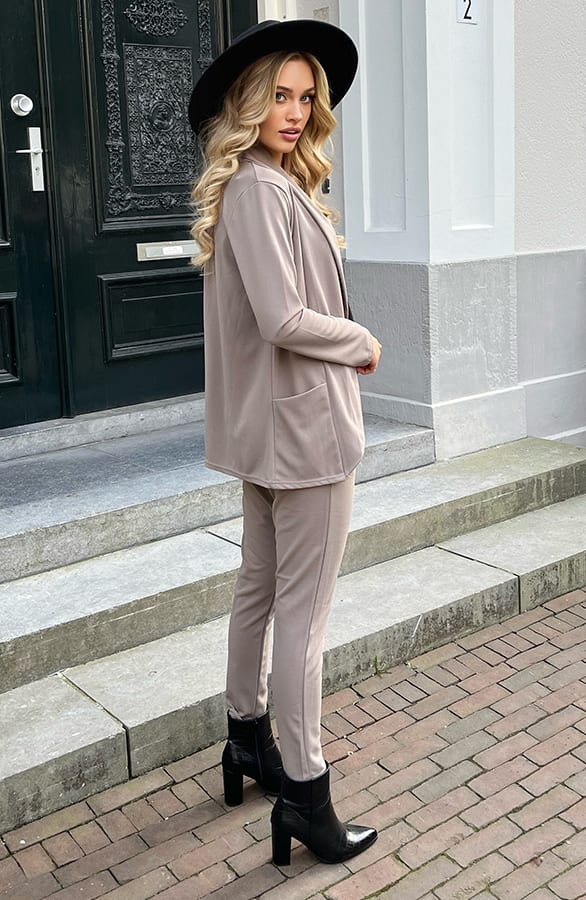 Strik Broek Claire Taupe – shoparchief — foto 6