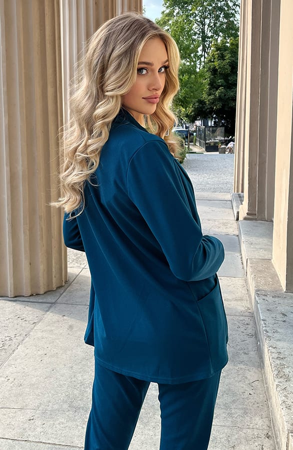 Blazer Nové Petrol – shoparchief — foto 3