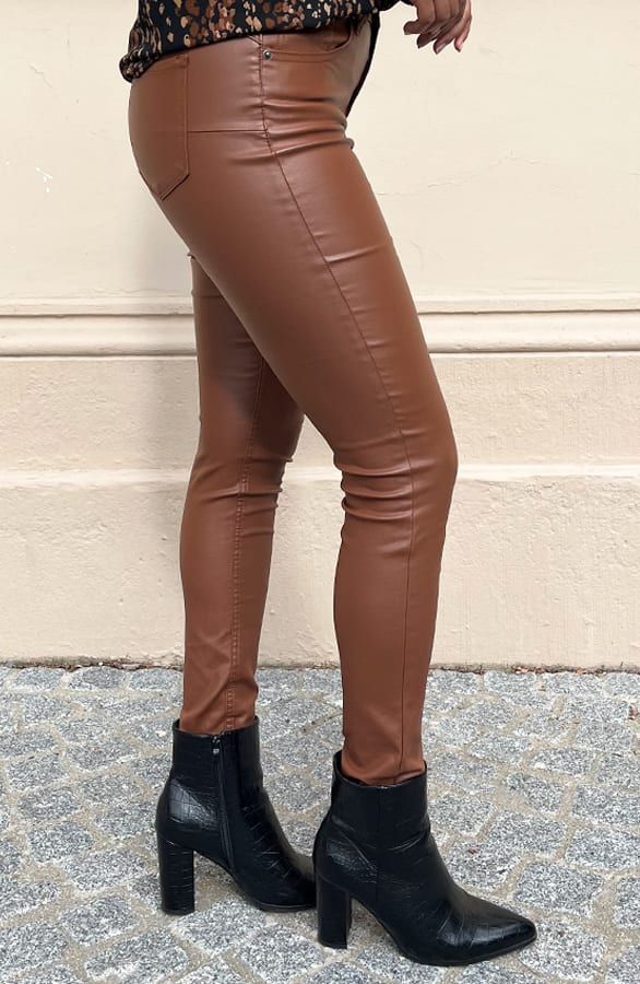 Elle Coating Jeans Cognac – shoparchief — foto 7