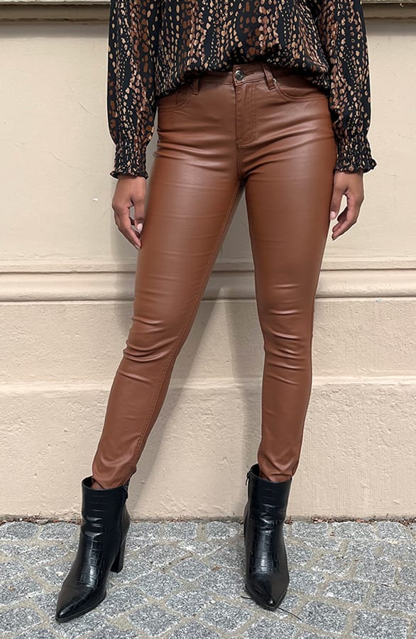 Elle Coating Jeans Cognac – shoparchief — foto 6