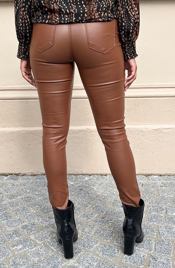 Elle Coating Jeans Cognac – shoparchief — foto 8