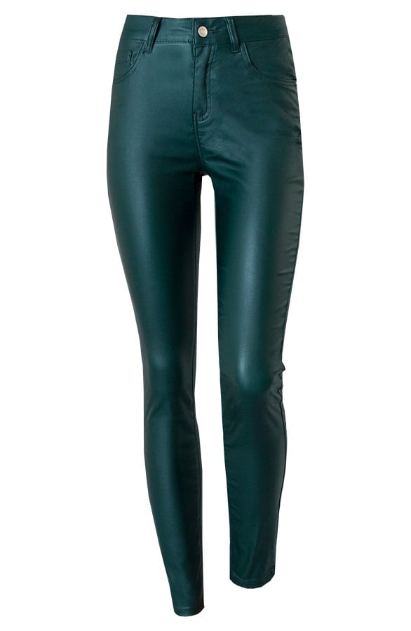 Elle Coating Jeans Smaragd – shoparchief