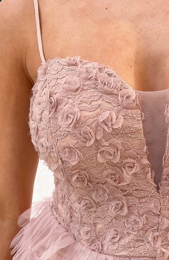 Exclusive Tule Jurk Sadie Roze – shoparchief — foto 7