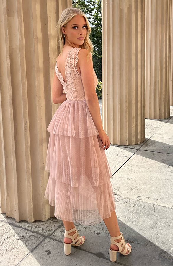 Exclusive Tule Laagjes Jurk Rachel – shoparchief — foto 3