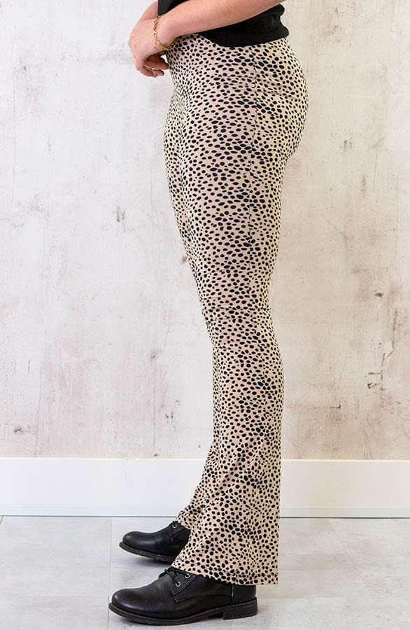 Janine Flared Broek Cheetah – shoparchief — foto 3
