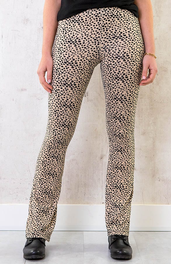 Janine Flared Broek Cheetah – shoparchief — foto 2
