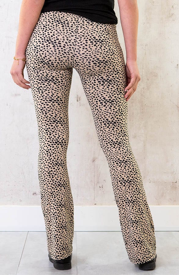 Janine Flared Broek Cheetah – shoparchief — foto 4