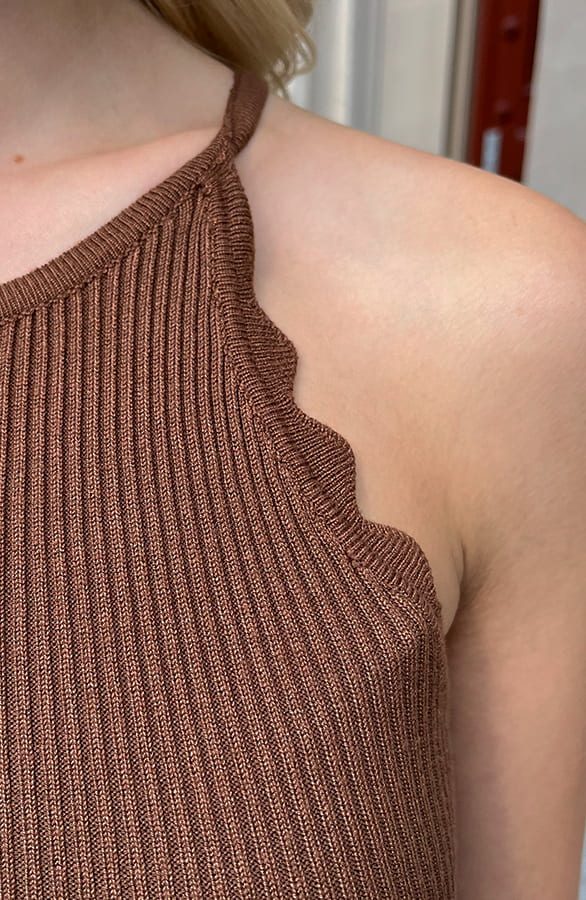 Halter Top Lucy Choco – shoparchief — foto 6