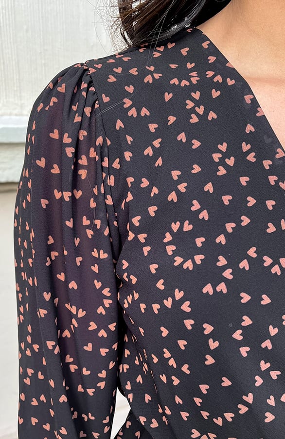 Hartjes Strik Jurk Vivian Cognac – shoparchief — foto 8