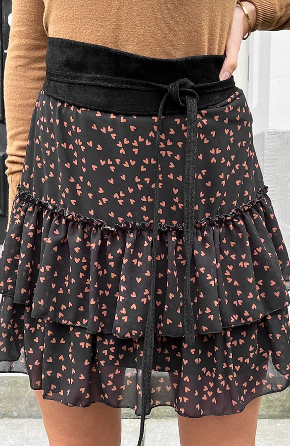 Joy Hartjes Skirt Camel – shoparchief