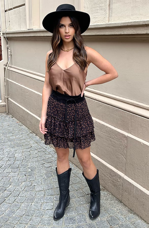 Zijden Top Loïs Camel 2.0 – shoparchief — foto 6