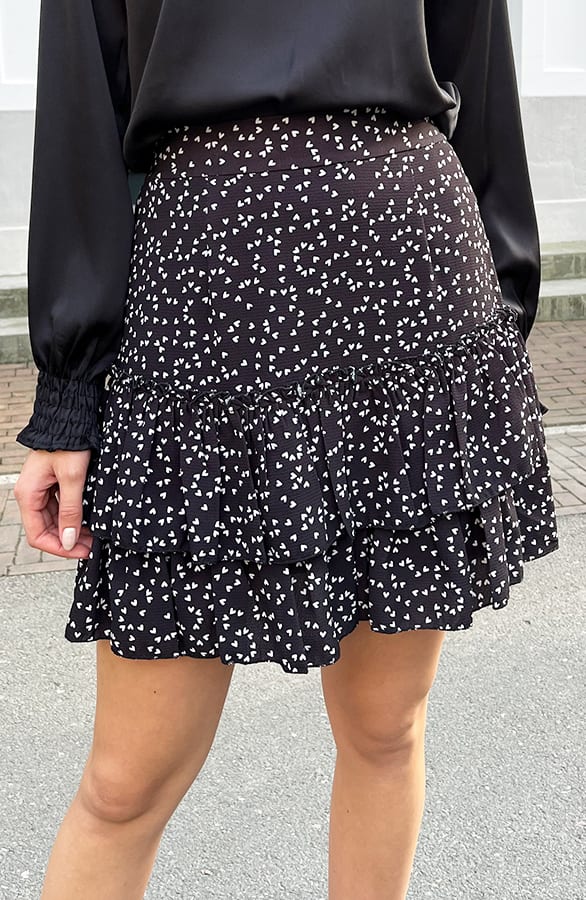 Joy Hartjes Skirt Zwart – shoparchief