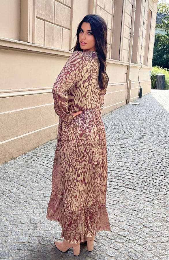 Limited Lurex Maxi Jurk Alyssa – shoparchief — foto 5