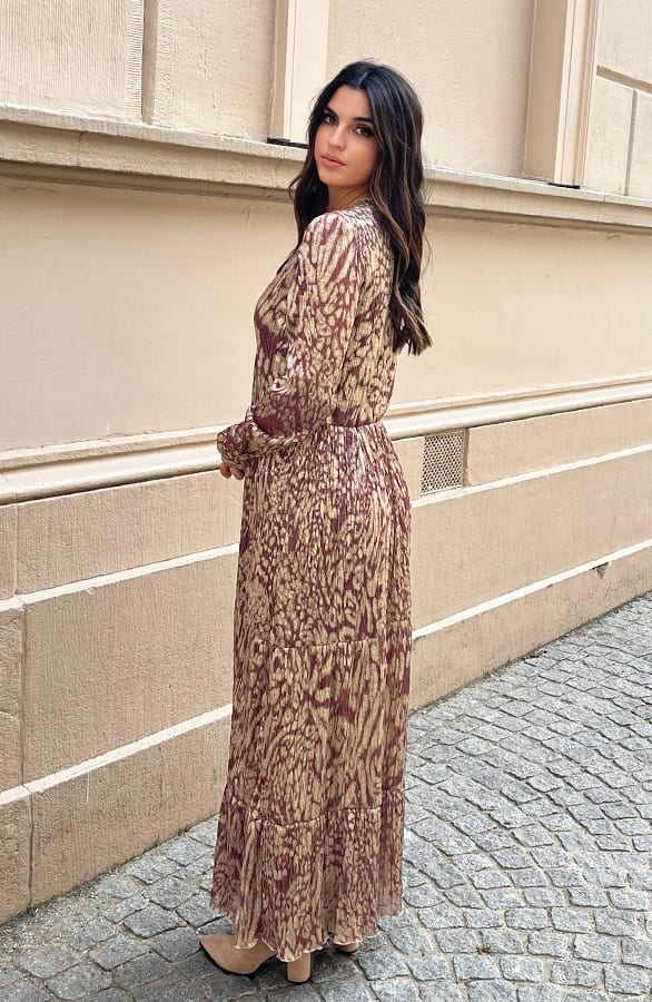 Limited Lurex Maxi Jurk Alyssa – shoparchief — foto 3