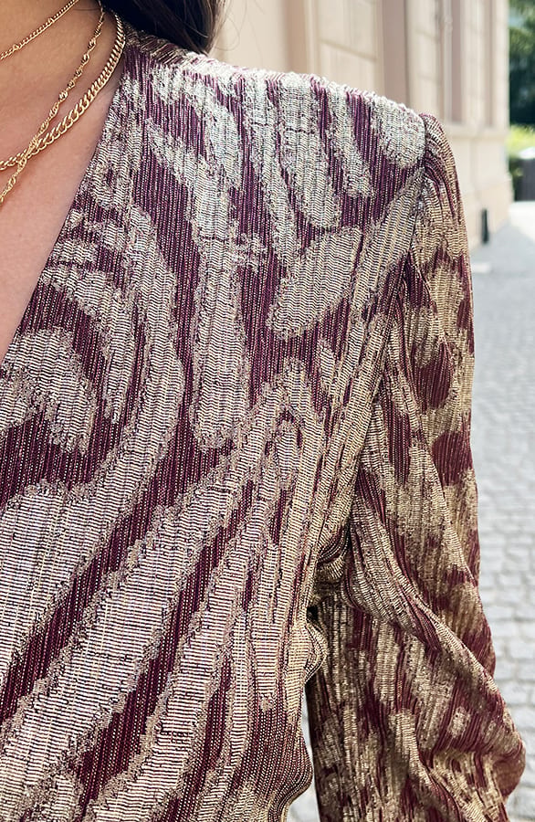 Limited Lurex Maxi Jurk Alyssa – shoparchief — foto 6