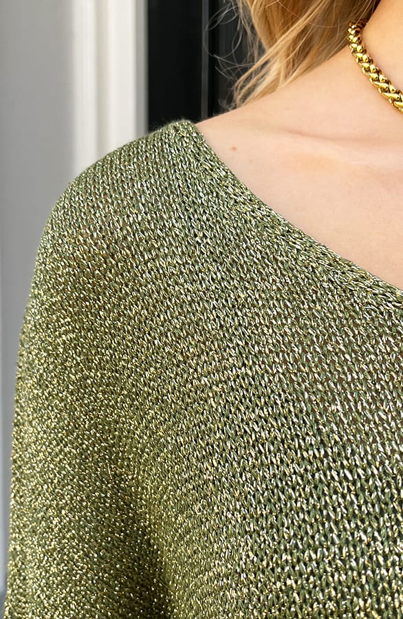 Lurex Top Marsha Olive – shoparchief — foto 5
