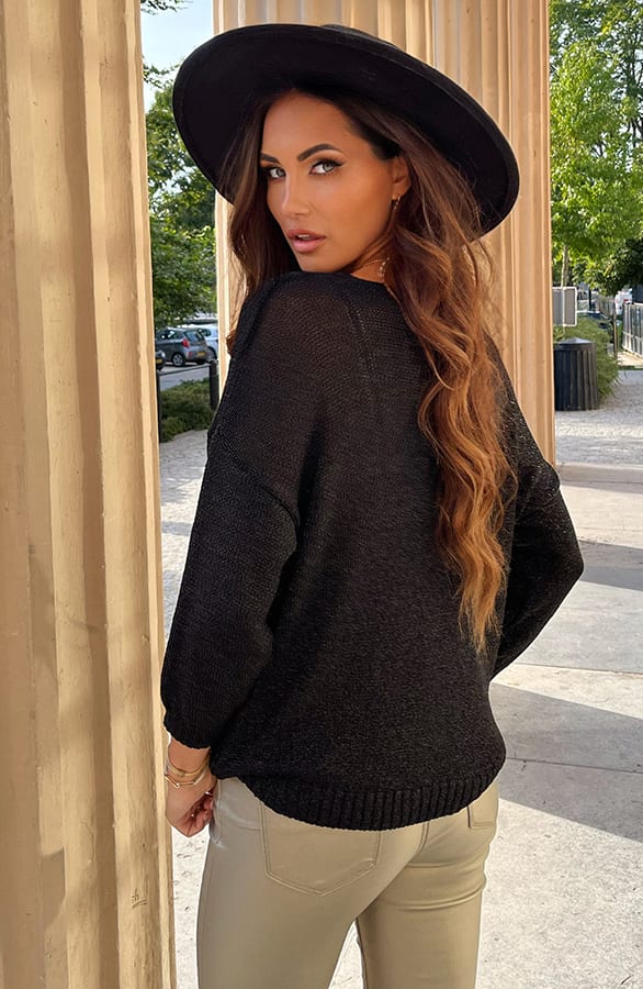 Lurex Top Marsha Zwart – shoparchief — foto 4