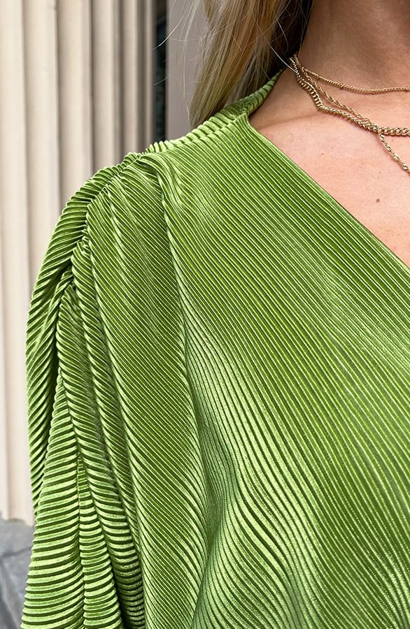 Luxury Maxi Dress Carmell Olive – shoparchief — foto 7