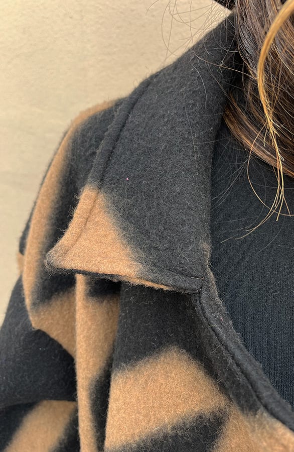 Oversized Long Coat Raven Camel – shoparchief — foto 8