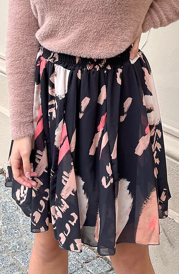 Print Rok Everleigh Zwart Koraal – shoparchief