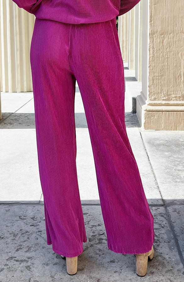 Ribstof Broek Ellis Magenta – shoparchief — foto 3