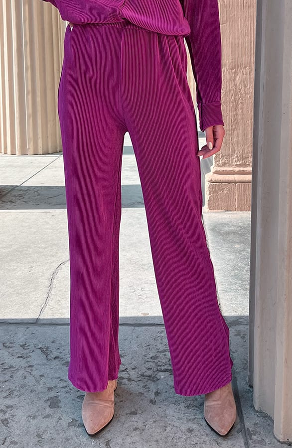 Ribstof Broek Ellis Magenta – shoparchief