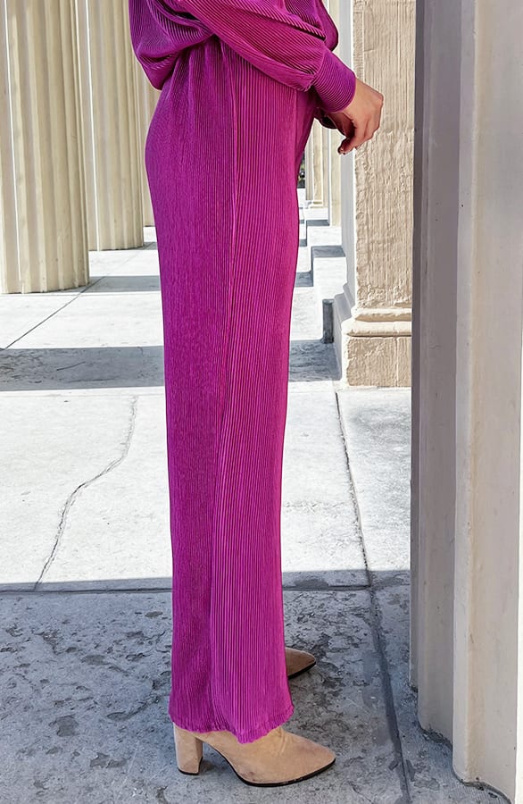 Ribstof Broek Ellis Magenta – shoparchief — foto 2
