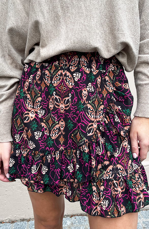 Rok Met Ruches Jeni Magenta – shoparchief — foto 9