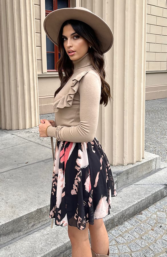 Ruches Col Trui Jackie Beige – shoparchief — foto 3
