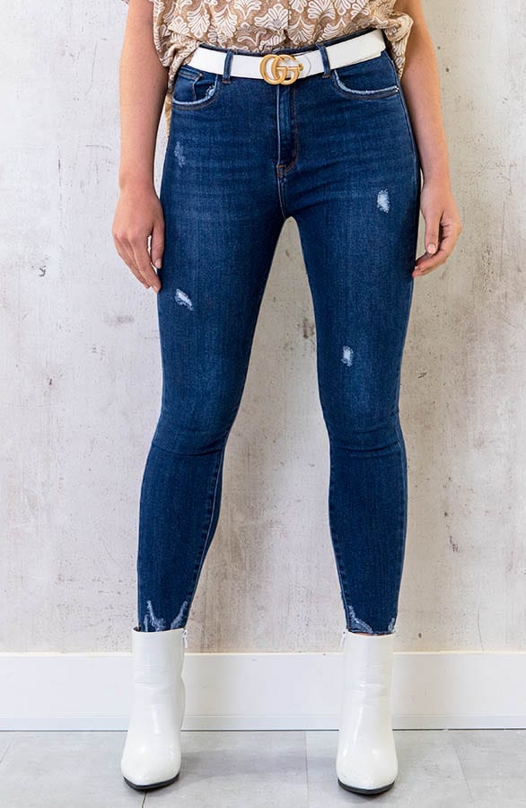 Skinny Jeans Evie Donkerblauw – shoparchief — foto 2